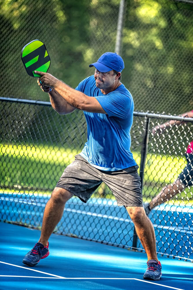 testing pickleball paddle