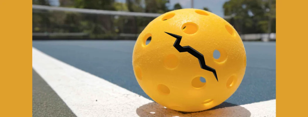 Durability of outdoor pickleball worst than indoor pickleball