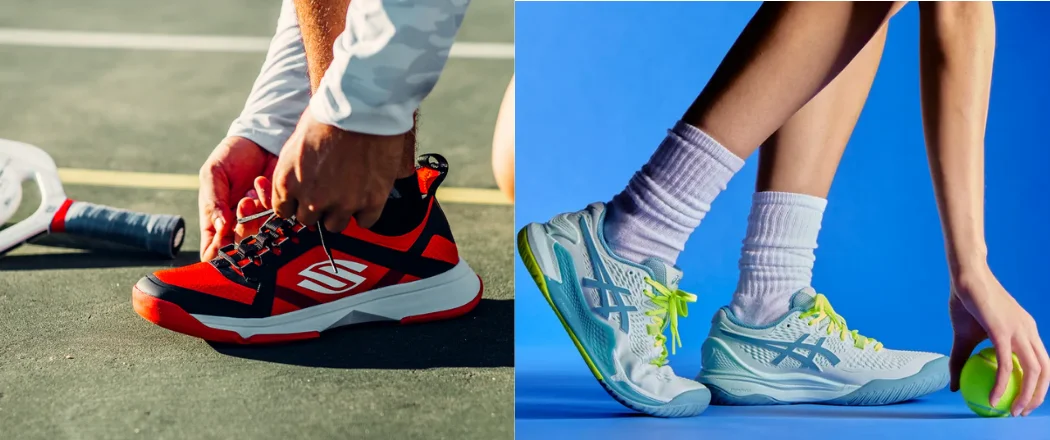 pickleball shoes vs tennis shoes