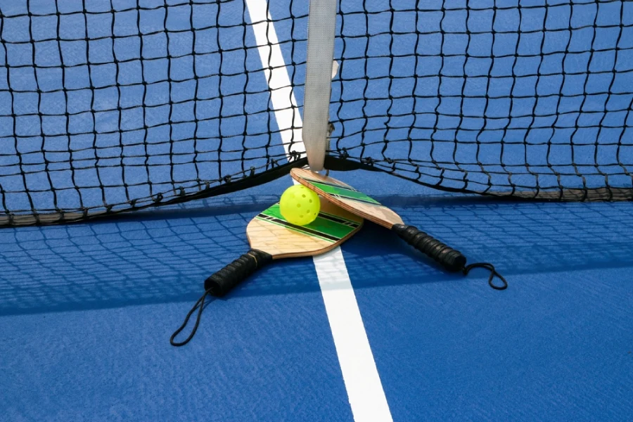 wooden pickleball paddles