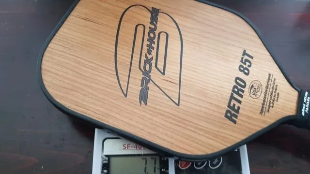 weighting a pickleball paddle