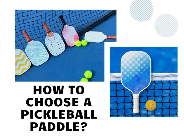 how to choose a pickleball paddle for beginner