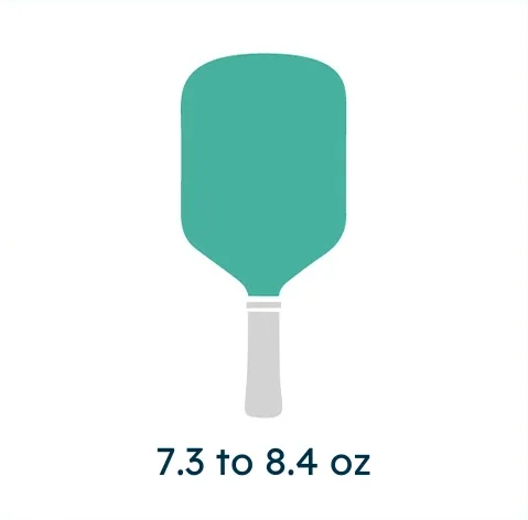 midweight pickleball paddle size