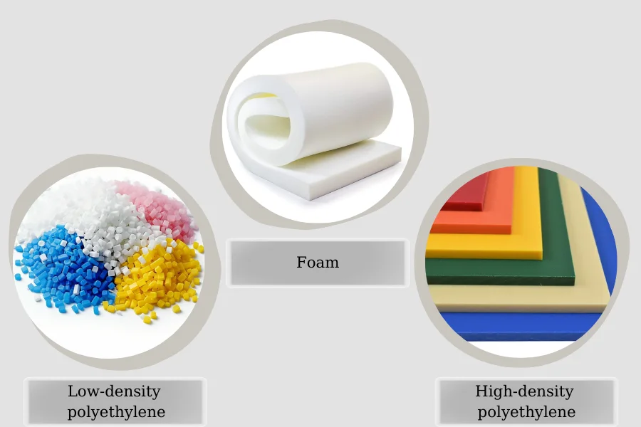 Common materials used to make pickleball balls include plastic, foam